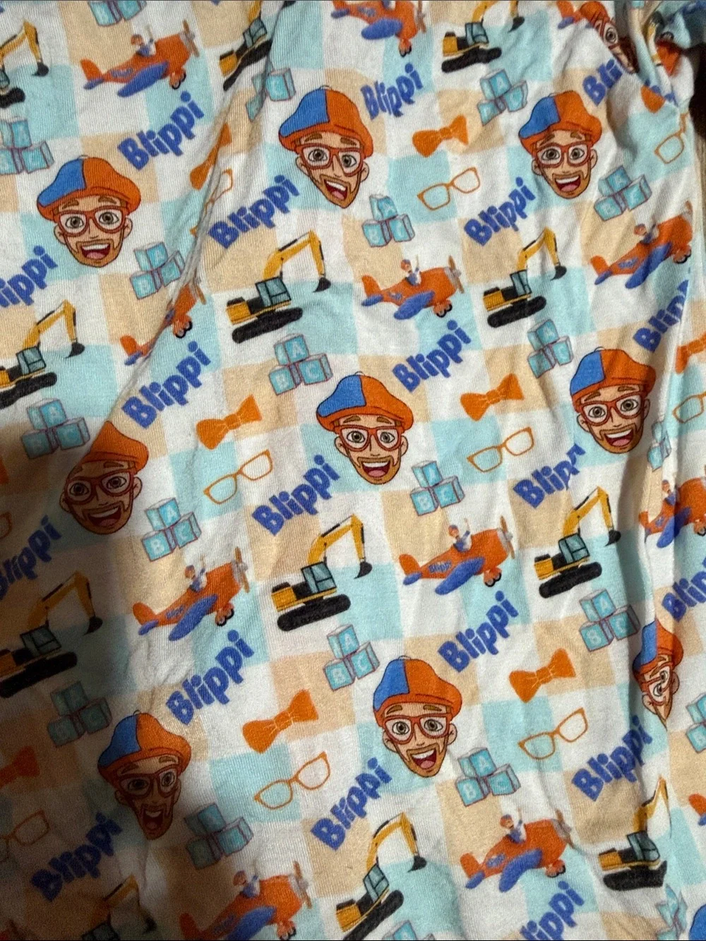 Bamboo zippy|Blippi print|12-18M